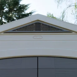 Keter Factor 8x8 Apex Beige Plastic Shed With Floor -Garden Tool Store keter factor 8x8 apex beige plastic shed with floor7290103664954 37c