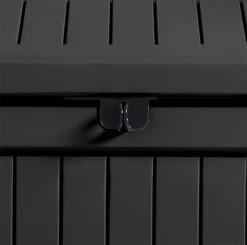 Keter Patio Wood Effect Garden Storage Bench Box - Partial Assembly Required 227L -Garden Tool Store keter patio wood effect garden storage bench box partial assembly required 227l7290112634825 37c bq