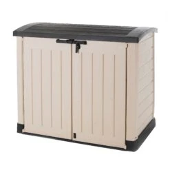 Keter Store-it-out ARC Plastic Garden Storage Box -Garden Tool Store keter store it out arc plastic garden storage box5397007165784 01c bq