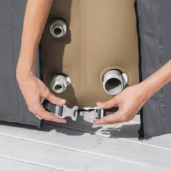 Lay-Z-Spa Grey Circular Hot Tub Cover (D) 1960mm X (H )710mm -Garden Tool Store lay z spa grey circular hot tub cover d 1960mm x h 710mm6941607321270 36c