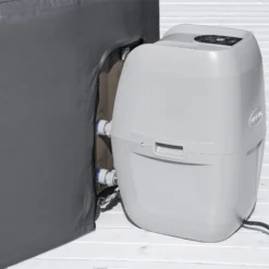 Lay-Z-Spa Grey Circular Hot Tub Cover (D) 1960mm X (H )710mm -Garden Tool Store lay z spa grey circular hot tub cover d 1960mm x h 710mm6941607321270 37c