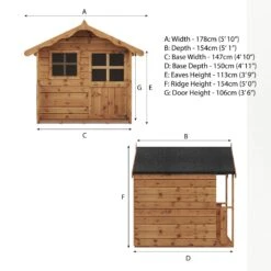 Mercia 5x5 Poppy European Softwood Playhouse Assembly Required 7 Mercia 5x5 Poppy European Softwood Playhouse Assembly Required -Garden Tool Store mercia 5x5 poppy european softwood playhouse assembly required5029442076362 02t