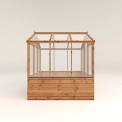 Mercia 6x6 Greenhouse With Flap Vent -Garden Tool Store mercia 6x6 greenhouse with flap vent5029442087856 04c