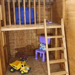 Mercia 7x5 Snowdrop Shiplap Wooden Playhouse -Garden Tool Store mercia 7x5 snowdrop shiplap wooden playhouse5029442075808 05i