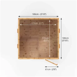 Mercia 7x6 Dutch Apex Tongue & Groove Playhouse -Garden Tool Store mercia 7x6 dutch apex tongue groove playhouse5029442075747 01t bq