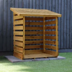Mercia Single Solid Wood Log Store