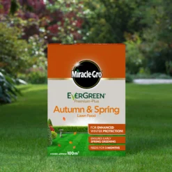 Miracle-Gro Autumn & Spring Lawn Fertiliser Granules 100m² 2kg -Garden Tool Store miracle gro autumn spring lawn fertiliser granules 100m 2kg5010272183603 01i bq