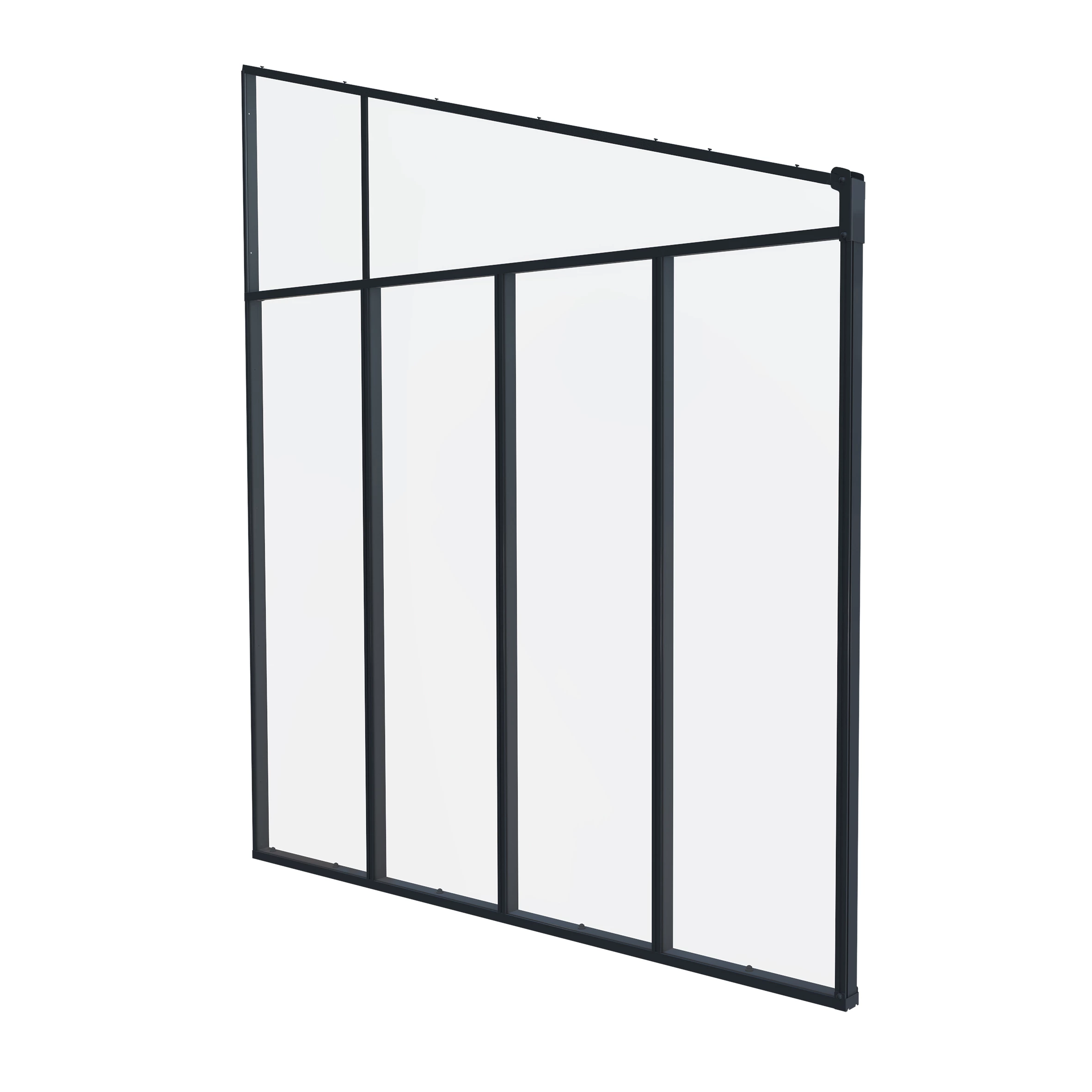 Palram - Canopia 3 Series Grey Patio Cover Side Wall, (L)2.57m (H)3.05m 2 Palram - Canopia 3 Series Grey Patio Cover Side Wall, (L)2.57m (H)3.05m - Image 2