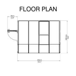 Palram - Canopia 6X8 Barn Plastic Sun Room - Base Not Included -Garden Tool Store palram canopia 6x8 barn plastic sun room base not included7290103121501 02t bq