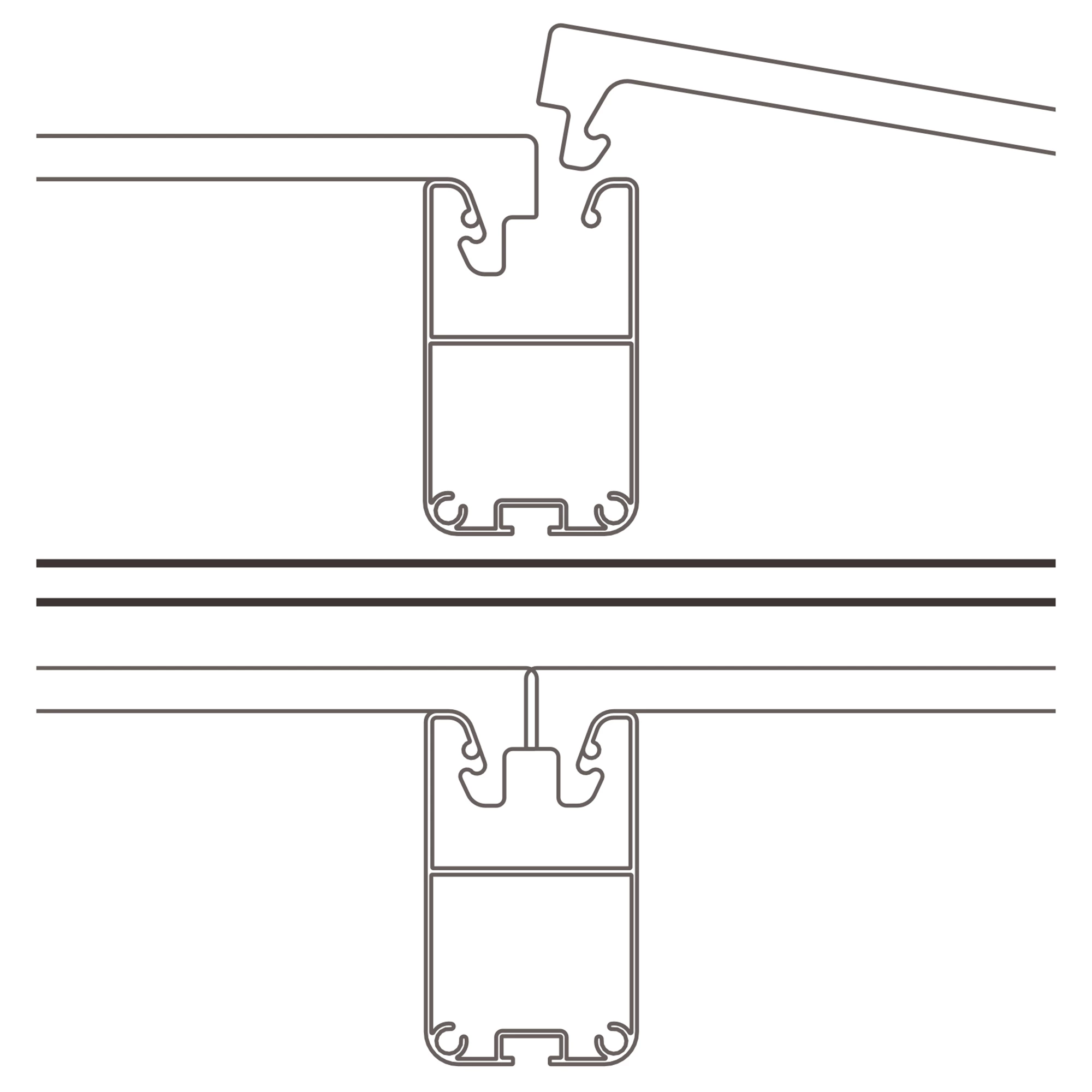 Palram - Canopia Feria Grey Non-retractable Awning, (L)6.06m (H)3.05m (W)3.85m 8 Palram - Canopia Feria Grey Non-retractable Awning, (L)6.06m (H)3.05m (W)3.85m - Image 8