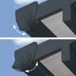 Palram - Canopia Feria Grey Non-retractable Awning, (L)6.06m (H)3.05m (W)3.85m 14 Palram - Canopia Feria Grey Non-retractable Awning, (L)6.06m (H)3.05m (W)3.85m -Garden Tool Store palram canopia feria grey non retractable awning l 6 06m h 3 05m w 3 85m7290108134858 06i bq