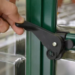 Palram - Canopia Harmony Green 6x10 Greenhouse -Garden Tool Store palram canopia harmony green 6x10 greenhouse7290103110871 07i bq