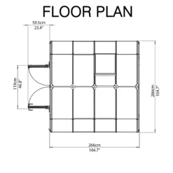 Palram - Canopia Hobby Gardner Green 8x8 Greenhouse 14 Palram - Canopia Hobby Gardner Green 8x8 Greenhouse -Garden Tool Store palram canopia hobby gardner green 8x8 greenhouse7290103121655 01t bq