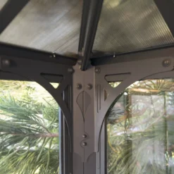 Palram - Canopia Ledro Grey Rectangular Gazebo, (W)4.3m (D)2.96m - Assembly Required 15 Palram - Canopia Ledro Grey Rectangular Gazebo, (W)4.3m (D)2.96m - Assembly Required -Garden Tool Store palram canopia ledro grey rectangular gazebo w 4 3m d 2 96m assembly required7290108139648 08i bq