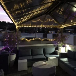 Palram - Canopia Martinique Grey Rectangular Gazebo, (W)4.93m (D)3.59m - Assembly Required -Garden Tool Store palram canopia martinique grey rectangular gazebo w 4 93m d 3 59m assembly required7290108136234 06i bq