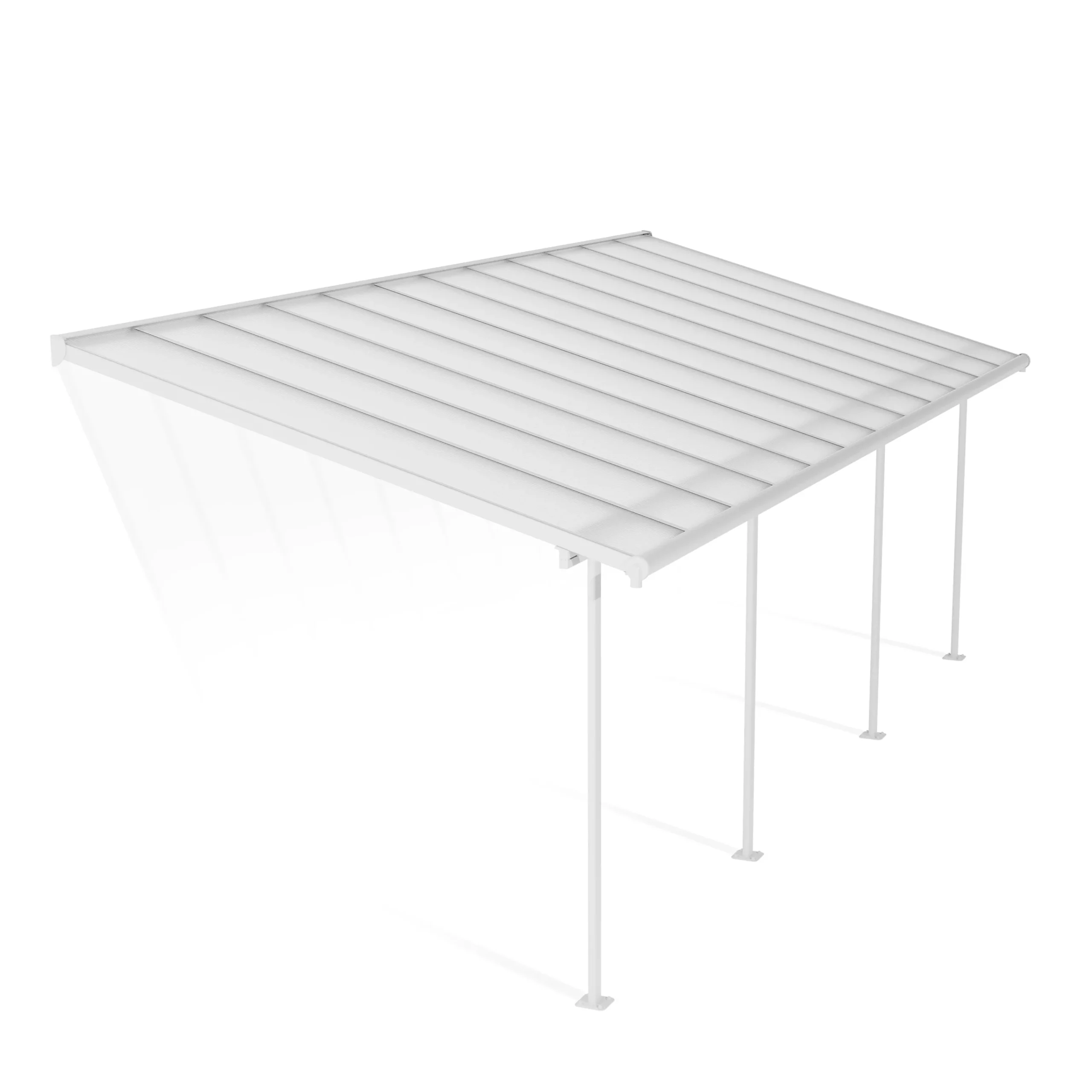 Palram - Canopia Sierra White Non-retractable Awning, (L)7.39m (H)3.05m (W)2.95m 2 Palram - Canopia Sierra White Non-retractable Awning, (L)7.39m (H)3.05m (W)2.95m - Image 2