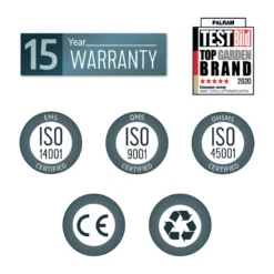 Palram - Canopia Stockholm Grey Non-retractable Awning, (L)8.05m (H)3.24m (W)3.41m 16 Palram - Canopia Stockholm Grey Non-retractable Awning, (L)8.05m (H)3.24m (W)3.41m -Garden Tool Store palram canopia stockholm grey non retractable awning l 8 05m h 3 24m w 3 41m7290108602555 02t