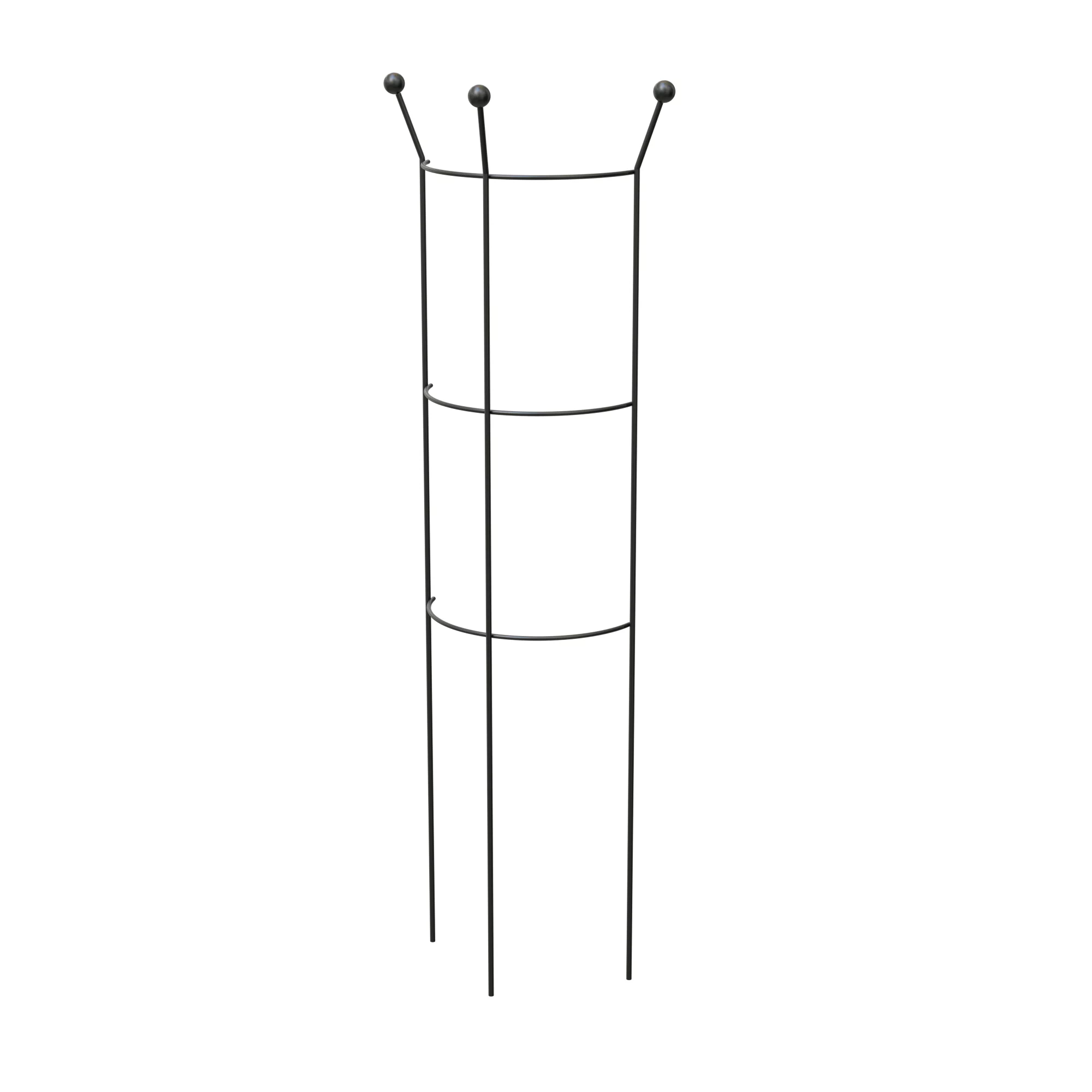 Panacea Steel Curved Plant Support Frame (L)84cm (Dia)27cm 1 Panacea Steel Curved Plant Support Frame (L)84cm (Dia)27cm
