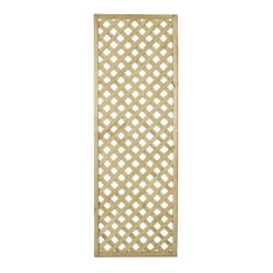 Pine Trellis Panel, Pack Of 4 (W)60cm X (H)180cm