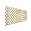 Richard Burbidge Decking 3ft Green Garden Dividing Screen Timber Trellis Panel (W)244cm X (H)90cm