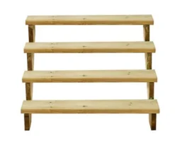 Richard Burbidge Redwood Deck Step (W)1066mm (T)40mm, Set Of 6