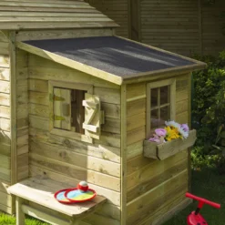 Rowlinson Clubhouse Apex Shiplap Playhouse -Garden Tool Store rowlinson clubhouse apex shiplap playhouse5013856200543 03i BQ