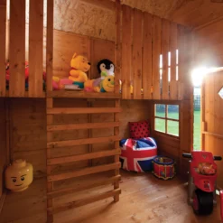Rowlinson Playaway Swiss Cottage Apex Shiplap Playhouse -Garden Tool Store rowlinson playaway swiss cottage apex shiplap playhouse5013856993230 02i BQ