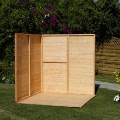 Shire 5x5 Croft Whitewood Pine Playhouse Assembly Service Included -Garden Tool Store shire 5x5 croft whitewood pine playhouse assembly service included5397007006445 03i bq