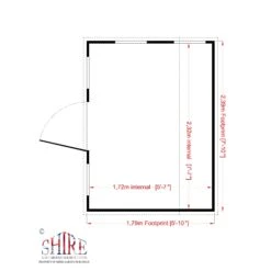 Shire 8x6 Cottage Whitewood Pine Playhouse Assembly Required 8 Shire 8x6 Cottage Whitewood Pine Playhouse Assembly Required -Garden Tool Store shire 8x6 cottage whitewood pine playhouse assembly required5019804111817 03t