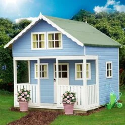 Shire 8x9 Lodge Whitewood Pine Playhouse Assembly Service Included
