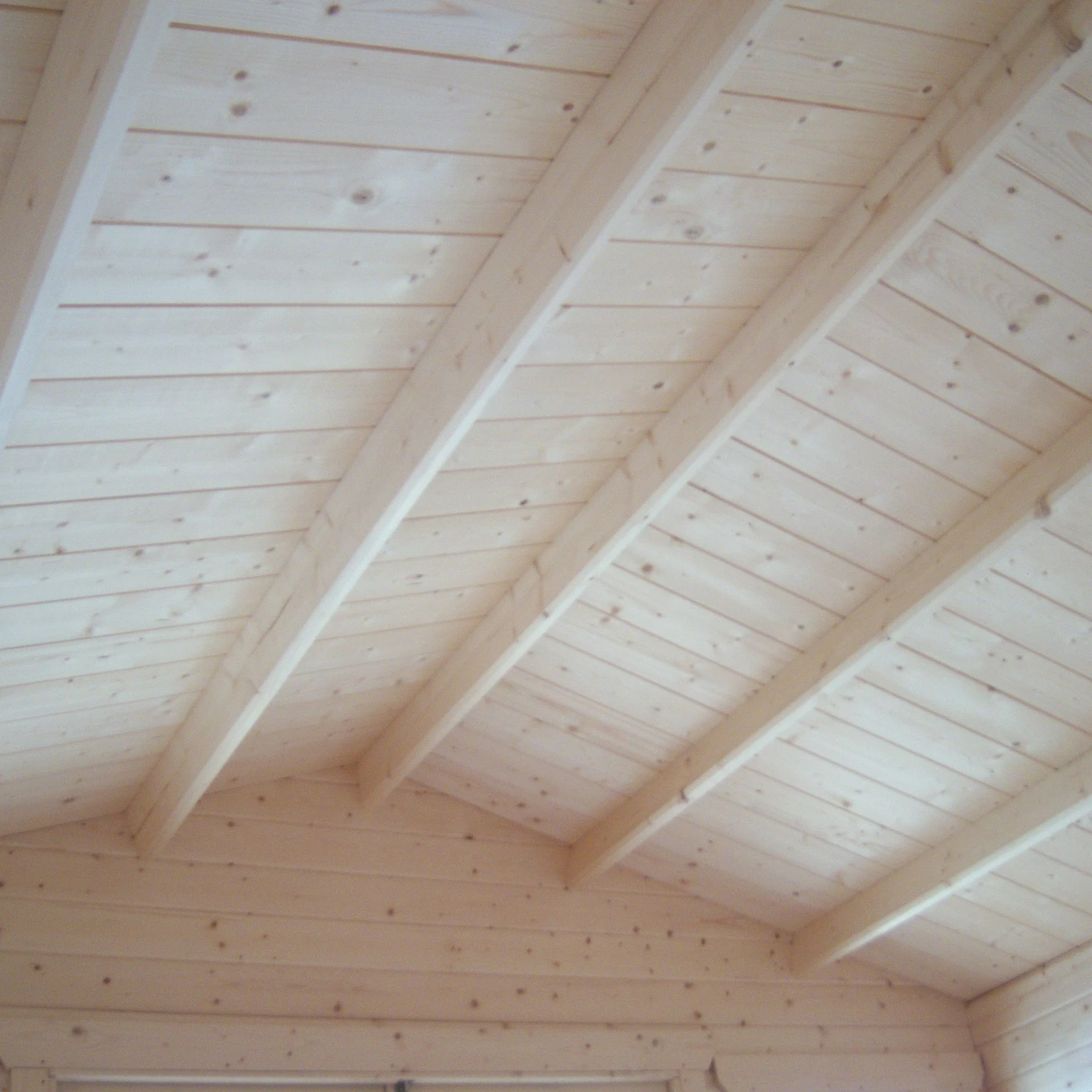 Shire Cannock 10x10 Glass Apex Tongue & Groove Wooden Cabin - Base Not Included 2 Shire Cannock 10x10 Glass Apex Tongue & Groove Wooden Cabin - Base Not Included - Image 2