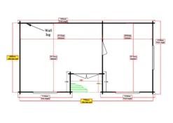 Shire Elveden 26x14 Toughened Glass Apex Tongue & Groove Wooden Cabin - Base Not Included -Garden Tool Store shire elveden 26x14 toughened glass apex tongue groove wooden cabin base not included5019804111527 02t
