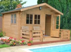 Shire Kinver 12x14 Glass Apex Tongue & Groove Wooden Cabin - Base Not Included -Garden Tool Store shire kinver 12x14 glass apex tongue groove wooden cabin base not included5019804112197 04i
