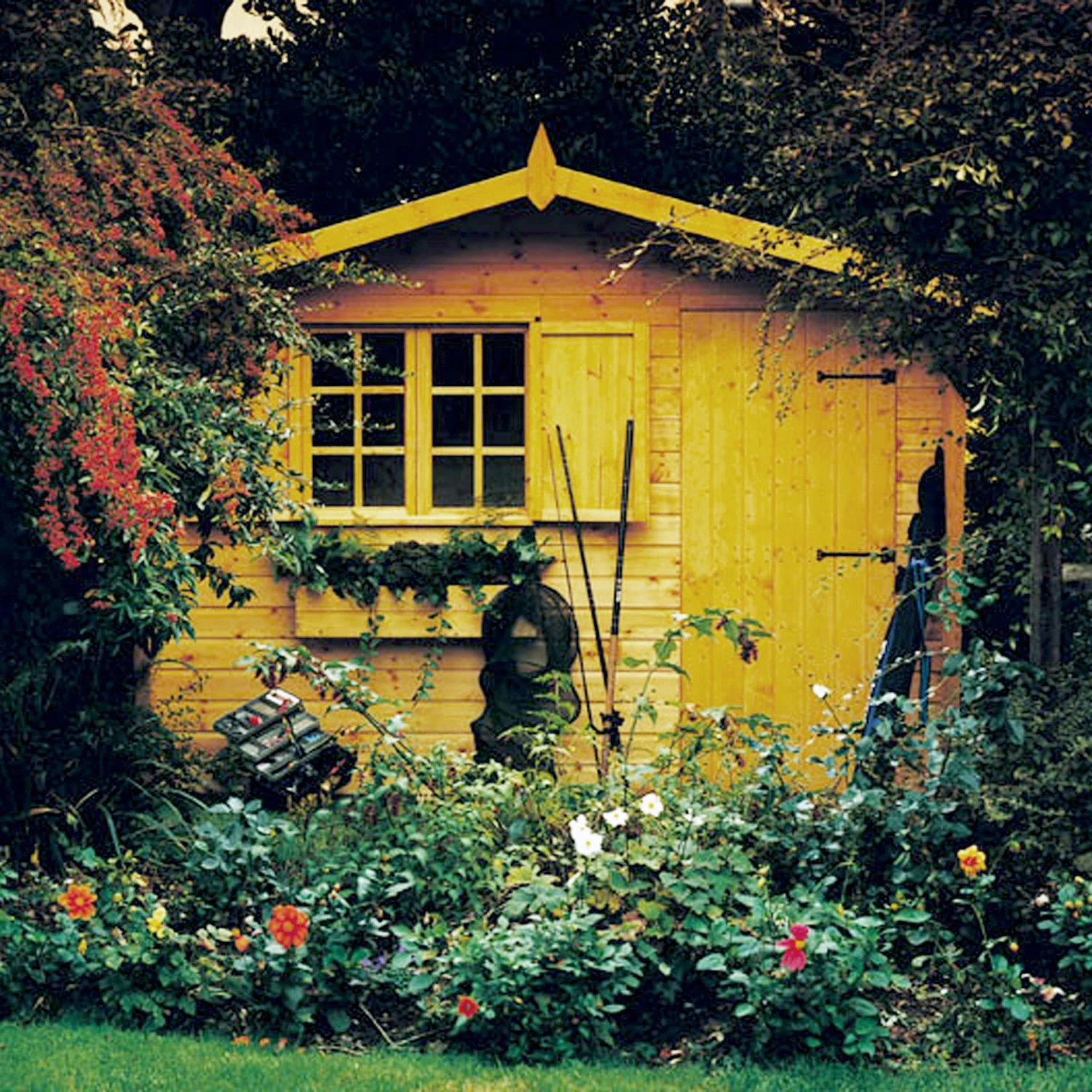 Shire Security Cabin 10x6 Apex Shiplap Wooden Shed - Assembly Service Included 1 Shire Security Cabin 10x6 Apex Shiplap Wooden Shed - Assembly Service Included