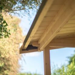 Shire Twyford 16x17 Ft Toughened Glass Apex Tongue & Groove Wooden Cabin With Felt Tile Roof -Garden Tool Store shire twyford 16x17 ft toughened glass apex tongue groove wooden cabin with felt tile roof5019804111480 02i bq