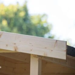 Shire Twyford 16x17 Ft Toughened Glass Apex Tongue & Groove Wooden Cabin With Felt Tile Roof -Garden Tool Store shire twyford 16x17 ft toughened glass apex tongue groove wooden cabin with felt tile roof5019804111480 04i bq