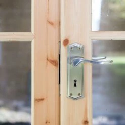 Shire Twyford 16x17 Glass Apex Tongue & Groove Wooden Cabin - Base Not Included -Garden Tool Store shire twyford 16x17 glass apex tongue groove wooden cabin base not included5019804111497 09i bq