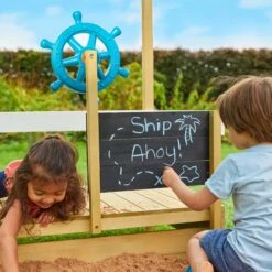 TP Toys Ahoy Wooden Playground Boat -Garden Tool Store tp toys ahoy wooden playground boat5021854106194 01i bq