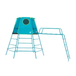 TP Toys Explorer Blue Metal Climbing Frame With Jungle Run