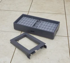 Verve Grey Rectangular Planter, Set -Garden Tool Store verve grey rectangular planter set5059340328881 20i