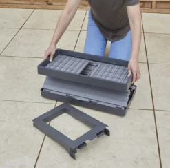 Verve Grey Rectangular Planter, Set -Garden Tool Store verve grey rectangular planter set5059340328881 21i