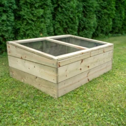 Verve Softwood Coldframe 37cm(H) 93cm(W) -Garden Tool Store verve softwood coldframe 37cm h 93cm w 5059340328997 07i