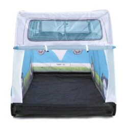 Volkswagen Blue Camper Van Pop Up Tent -Garden Tool Store volkswagen blue camper van pop up tent5031470224875 06c bq