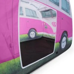 Volkswagen Pink Camper Van Pop Up Tent -Garden Tool Store volkswagen pink camper van pop up tent5031470224899 06c bq