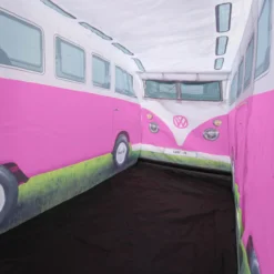 Volkswagen Pink Camper Van Pop Up Tent -Garden Tool Store volkswagen pink camper van pop up tent5031470224899 07c bq