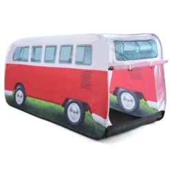Volkswagen Red Camper Van Pop Up Tent -Garden Tool Store volkswagen red camper van pop up tent5031470224868 03c bq