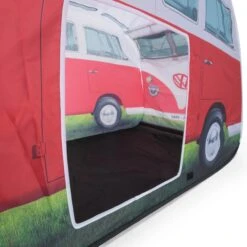 Volkswagen Red Camper Van Pop Up Tent -Garden Tool Store volkswagen red camper van pop up tent5031470224868 05c bq