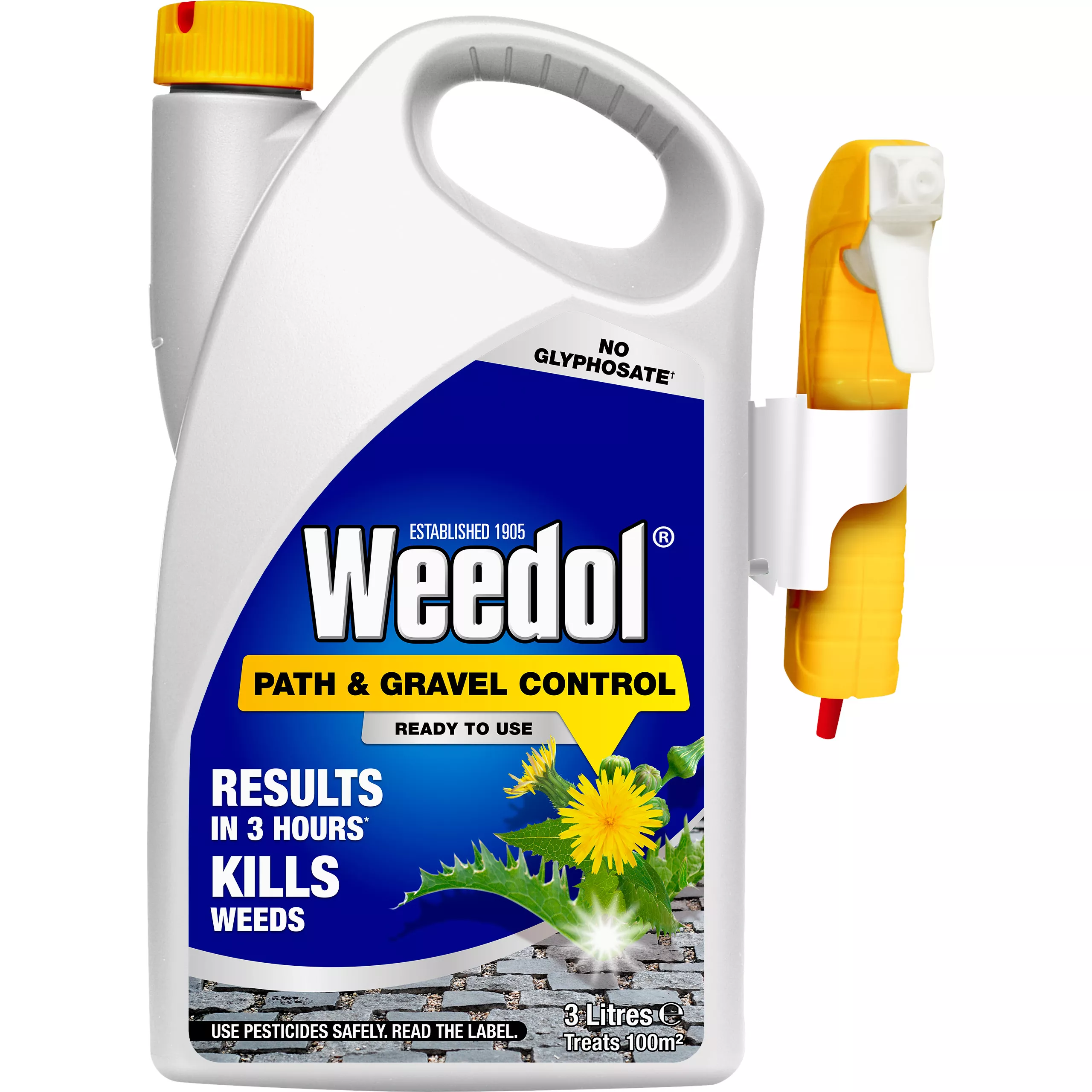 Weedol Path & Gravel Weed Killer 3L 3.28kg 1 Weedol Path & Gravel Weed Killer 3L 3.28kg